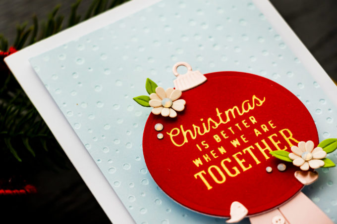 Spellbinders | It’s a Christmas Season – Christmas Girl Slimline Card. Video | Blog Hop + Giveaway