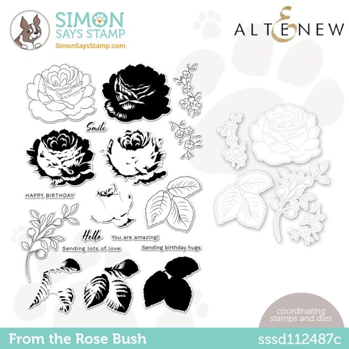 It’s STAMPtember! Altenew - From The Rose Bush