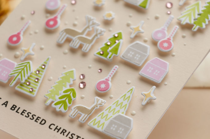 Iconic Christmas Cards with MFT Stamps | Video