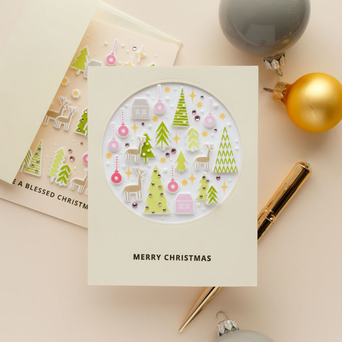 Iconic Christmas Cards with MFT Stamps | Video