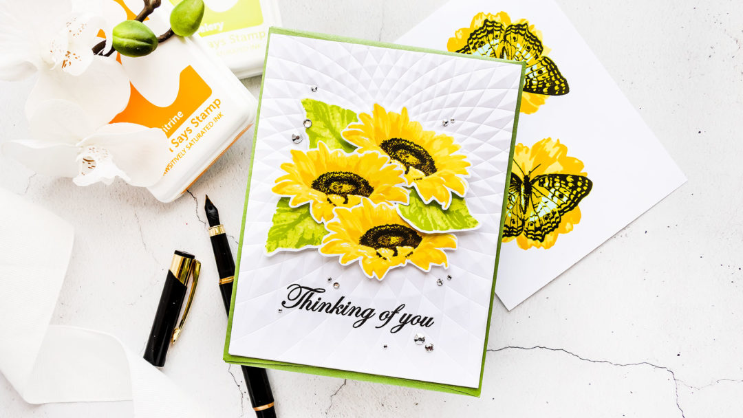 It’s STAMPtember! Kitchen Sink Stamps - Ray of Sunshine