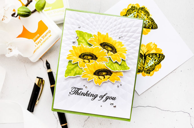 It’s STAMPtember! Kitchen Sink Stamps - Ray of Sunshine