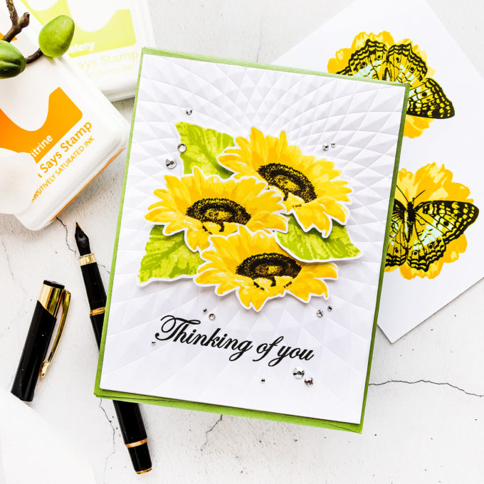 It’s STAMPtember! Kitchen Sink Stamps - Ray of Sunshine