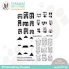 Simon Says Clear Stamps Printmaking Houses