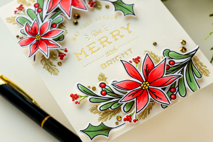 Simon Says Stamp | Holiday Sprigs & Foiling. Video