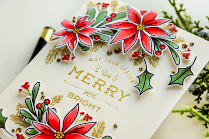 Simon Says Stamp | Holiday Sprigs & Foiling. Video