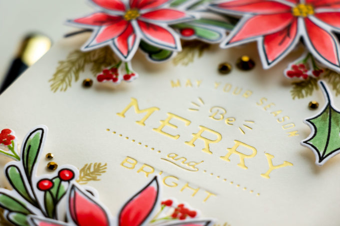 Simon Says Stamp | Holiday Sprigs & Foiling. Video