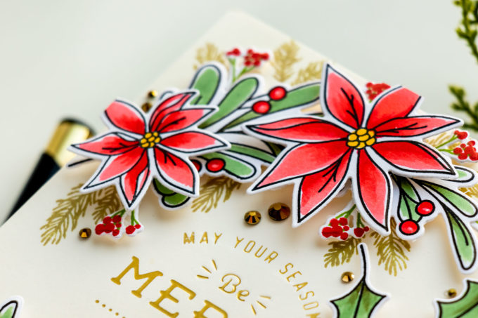 Simon Says Stamp | Holiday Sprigs & Foiling. Video