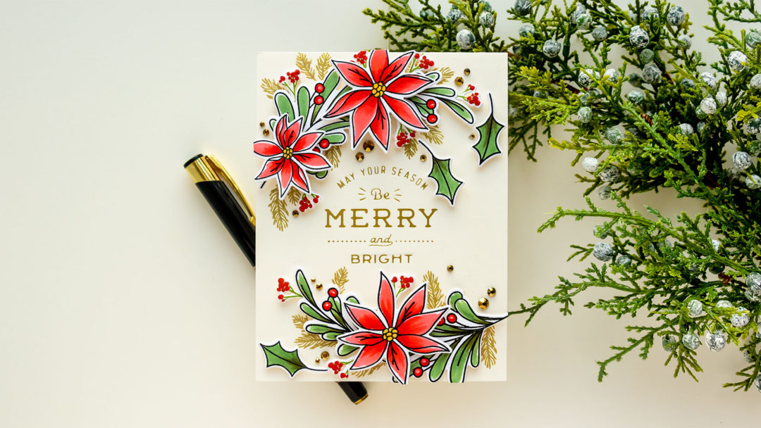 Simon Says Stamp | Holiday Sprigs & Foiling. Video