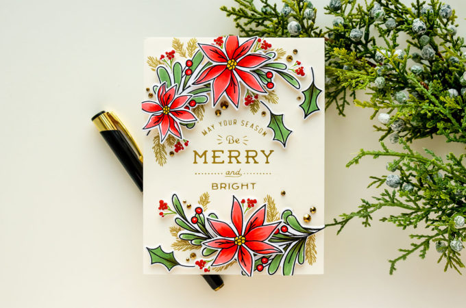 Simon Says Stamp | Holiday Sprigs & Foiling. Video