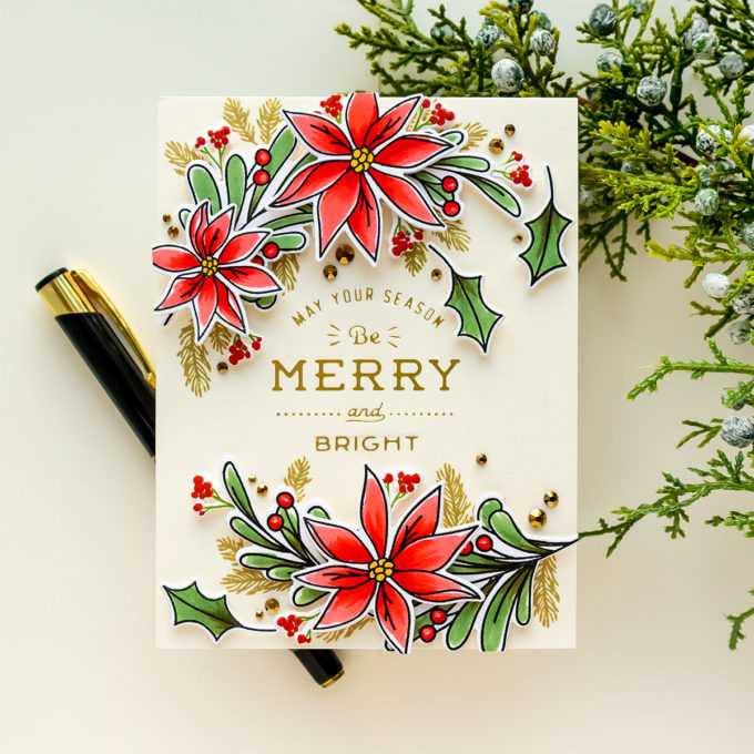 Simon Says Stamp | Holiday Sprigs & Foiling. Video