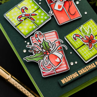 Simon Says Stamp | Wrapping Christmas Cheer - Gift Wrap Card