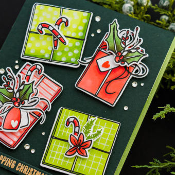 Simon Says Stamp | Wrapping Christmas Cheer - Gift Wrap Card