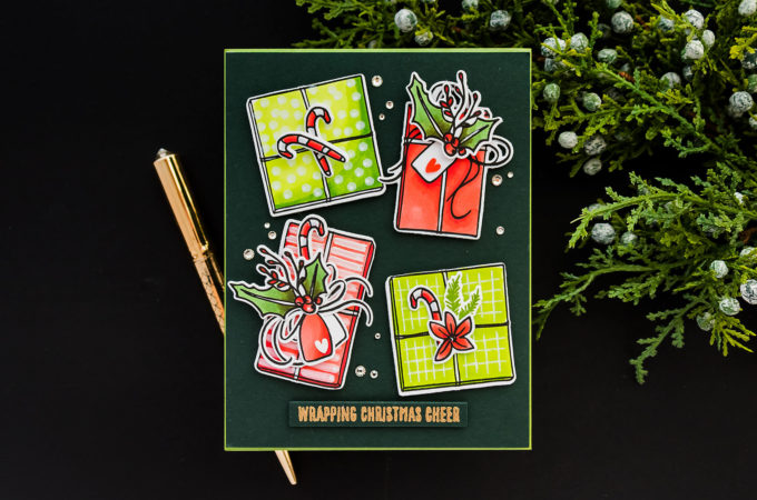 Simon Says Stamp | Wrapping Christmas Cheer - Gift Wrap Card