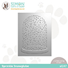 Simon Says Stamp Embossing Folder Sprinkle Snowglobe