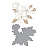 Spellbinders Magnolia Glimmer Blooms Glimmer Hot Foil Plate & Die Set