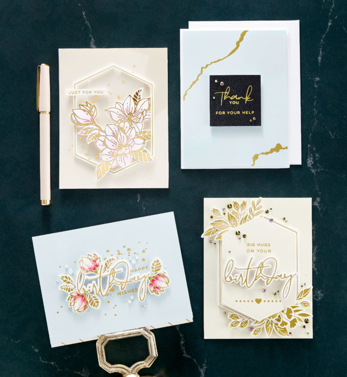 Yana's Blooms collection with Spellbinders by Yana Smakula | Collection Overview Video 