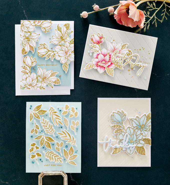 Yana's Blooms collection with Spellbinders by Yana Smakula | Collection Overview Video 