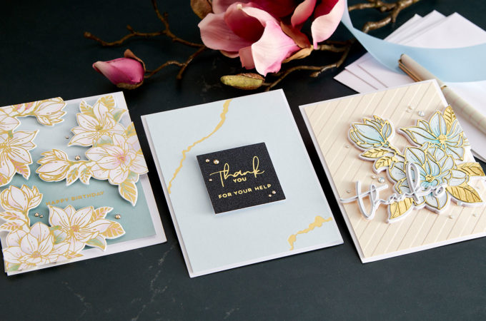 Yana's Blooms collection with Spellbinders by Yana Smakula | Collection Overview Video