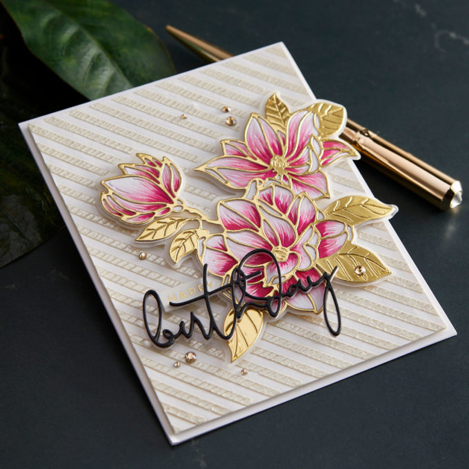 Yana's Blooms collection with Spellbinders by Yana Smakula | Collection Overview Video