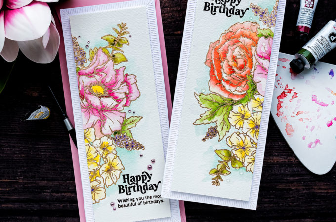 Simon Says Stamp | Beautiful Bouquet Birthday Cards