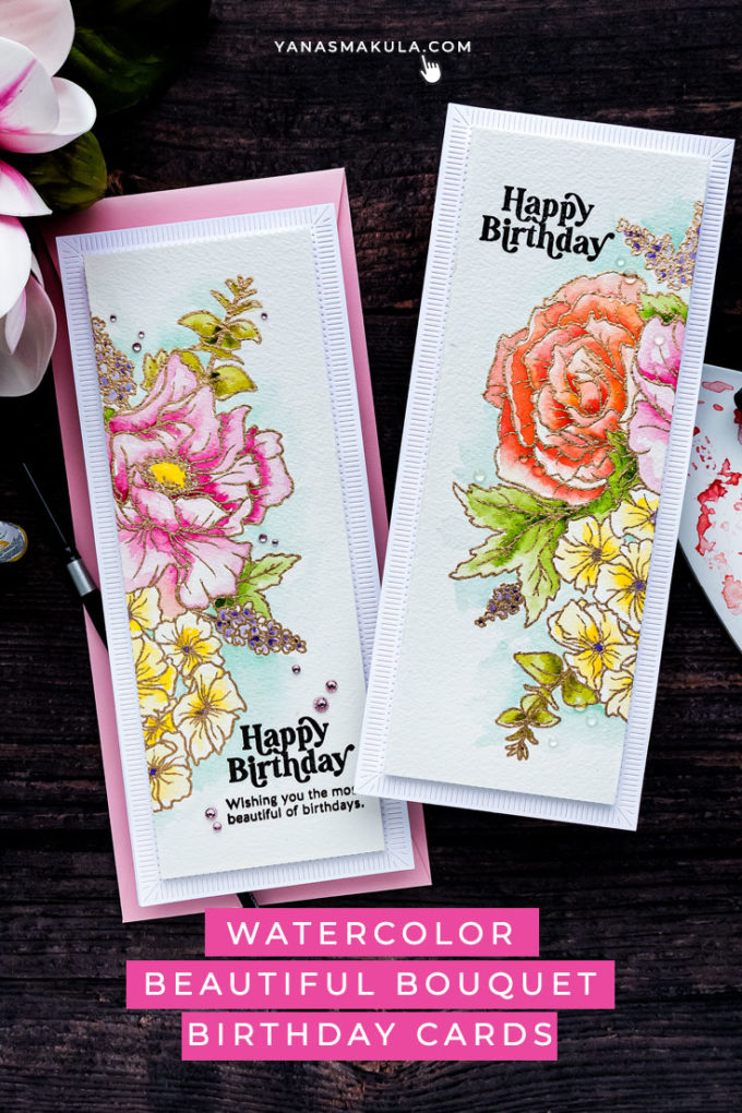 Simon Says Stamp | Beautiful Bouquet Birthday Cards
