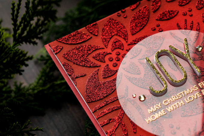 Simon Says Stamp | Christmas Joy Card + Our Trip to Milan