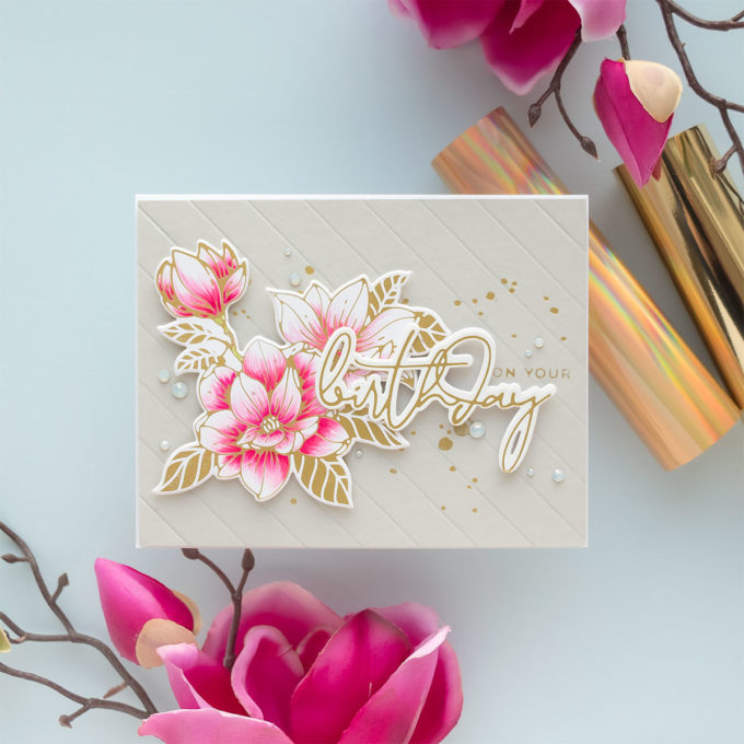 Spellbinders | Yana's Blooms - On Your Birthday Card. Video