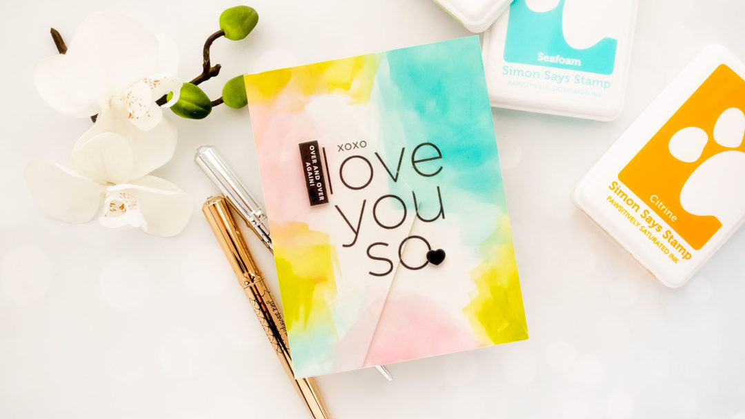 Simon Says Stamp | Clean Line XL - Love You So