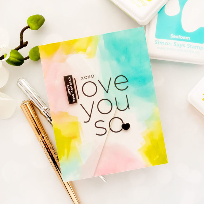 Simon Says Stamp | Clean Line XL - Love You So