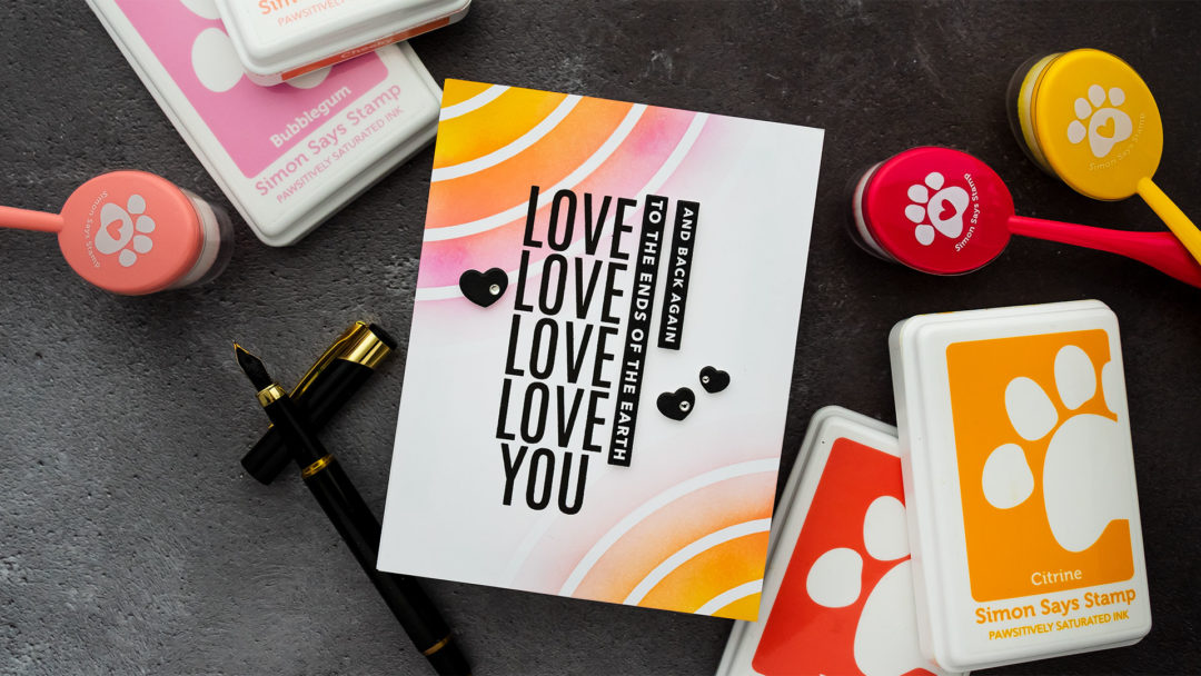 Simon Says Stamp | Rainbow Love