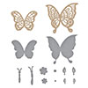 Glimmer Edge Butterflies Glimmer Hot Foil Plate & Die Set