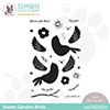 Simon Says Clear Stamps Sweet Garden Birds 