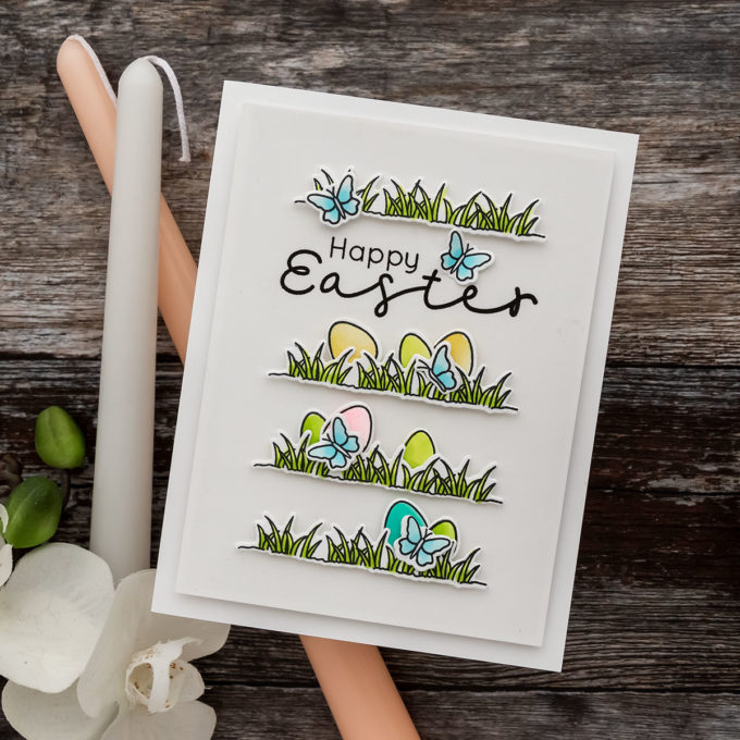 Easter Cardmaking with Tiny Stamps. Video
