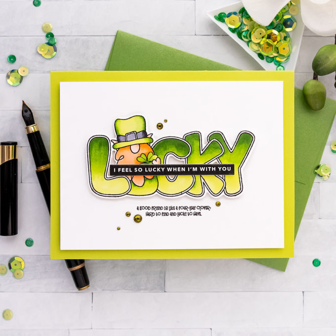 Simon Says Stamp | Lucky When I'm with You Card + More Ways to Help