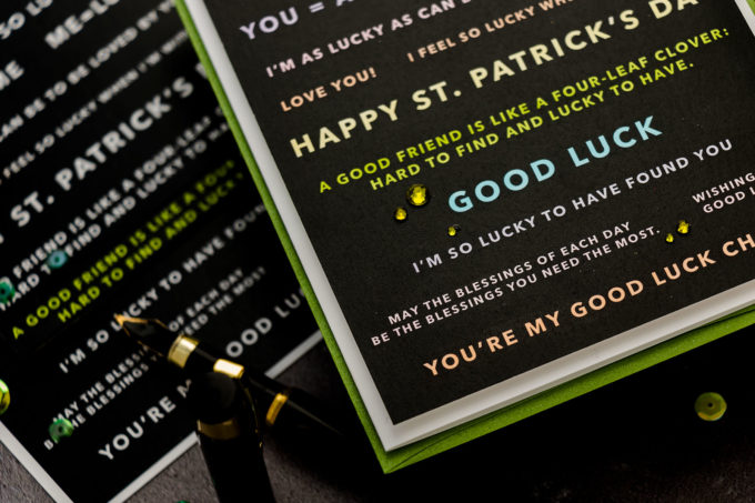 Simon Says Stamp | Simplistic Good Luck Card + Ways to Help