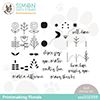 Simon Says Clear Stamps Printmaking Florals
