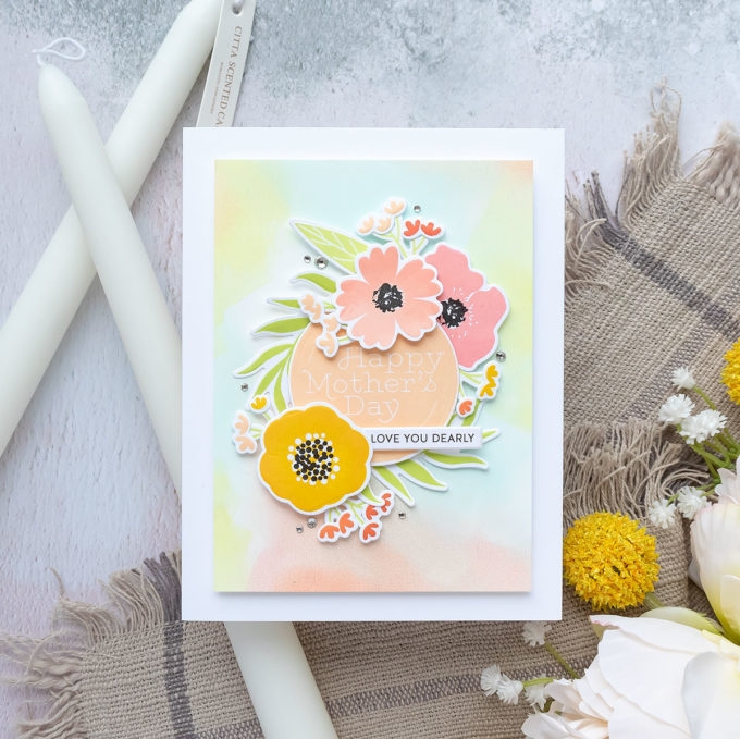 Simon Says Stamp | Happy Mother's Day Card