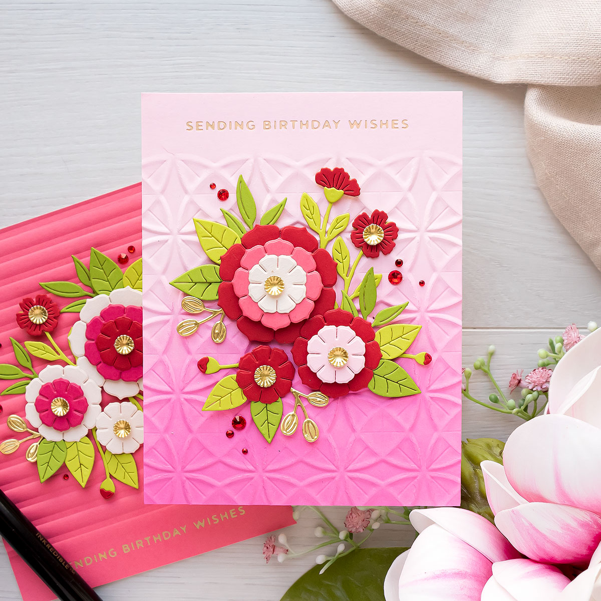 3 Clever Embossing Folder Techniques for Greeting Cards