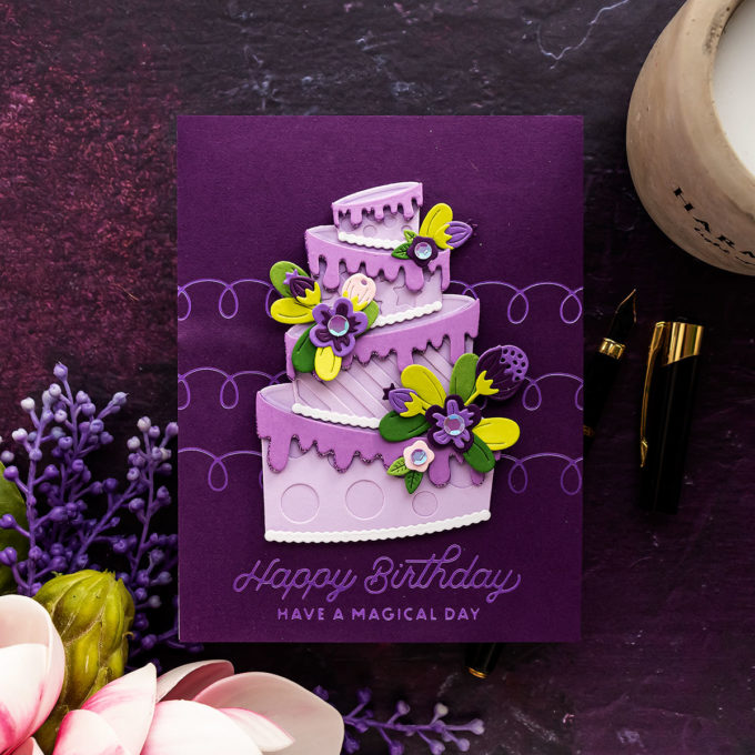 Main products: Stylized Happy Birthday, Unboxing Glimmer, Topsy Turvy Cake, Be Bold Blooms