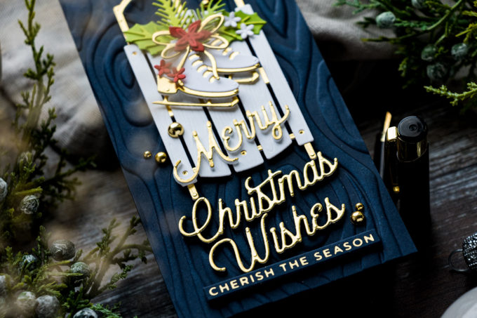 Spellbinders | Christmas Sled Cards. Video