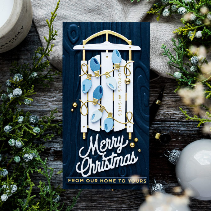 Spellbinders | Christmas Sled Cards. Video