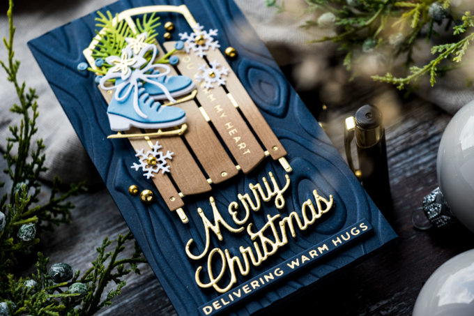 Spellbinders | Christmas Sled Cards. Video