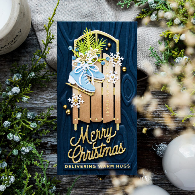 Spellbinders | Christmas Sled Cards. Video