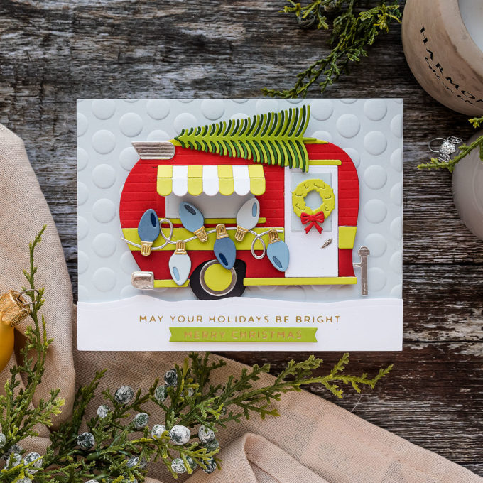 Spellbinders | Christmas Camper Cards. Video