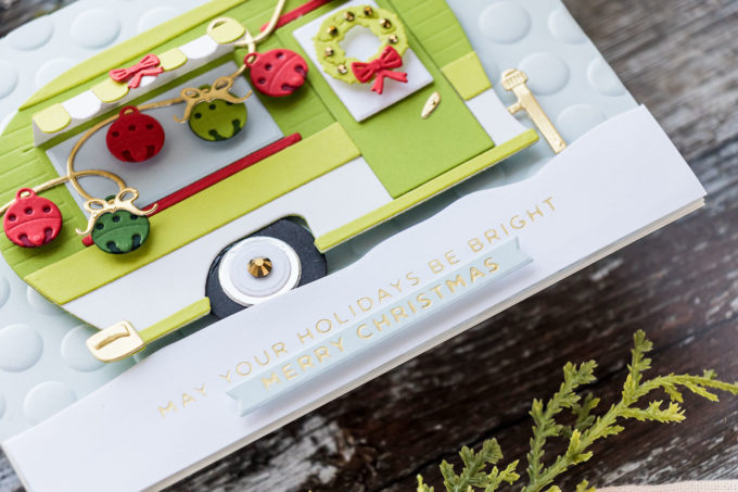 Spellbinders | Christmas Camper Cards. Video