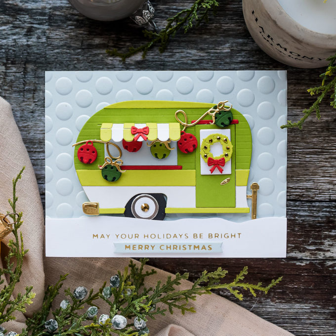 Spellbinders | Christmas Camper Cards. Video