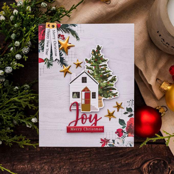 Spellbinders Limited Edition Christmas Card Kit - Santa Lane. Video - 10 Cards