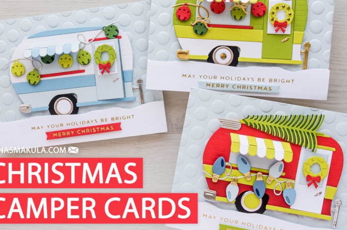 Spellbinders | Christmas Camper Cards. Video
