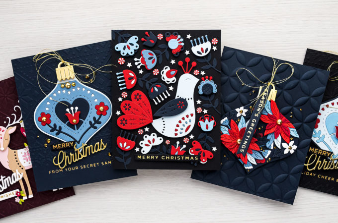 Spellbinders | Folk Art Inspired Christmas Cards with Winter Tales & Zsoka Marko. Video